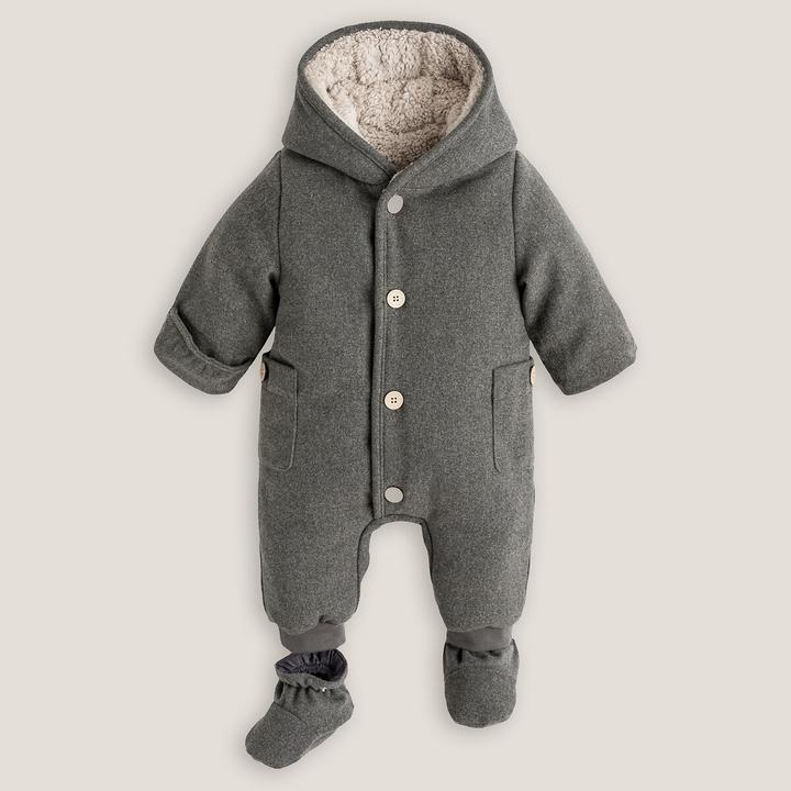 Produktbild La Redoute Collections Warmer Overall mit Kapuze (74)