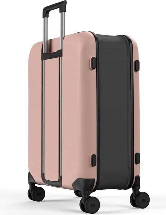 Image du produit Rollink Harde valise / trolley / valise de voyage - Vega 360 - 65 cm - Rose (80 l, M (50 - 90l))