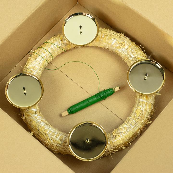 Produktbild Flowerbox Adventskranz-DIY-Set
