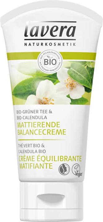 Produktbild Lavera Mattierende Balancecreme Grüner Tee (50 ml)