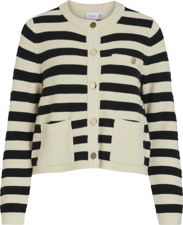 Vila Rundhals Strickjacke