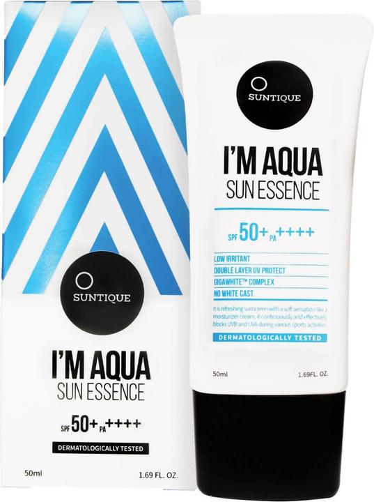 Image du produit Suntique i'm aqua sun essence (Crème solaire visage, SPF 50+, 50 ml)