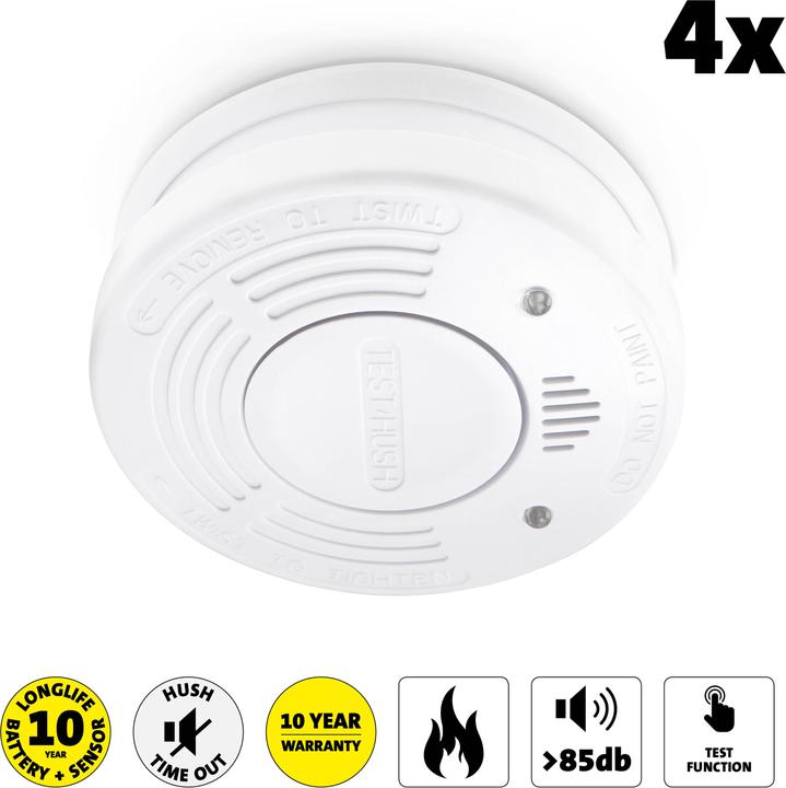Actual product image Alecto SA-110 (10 jaar) 4-Pack