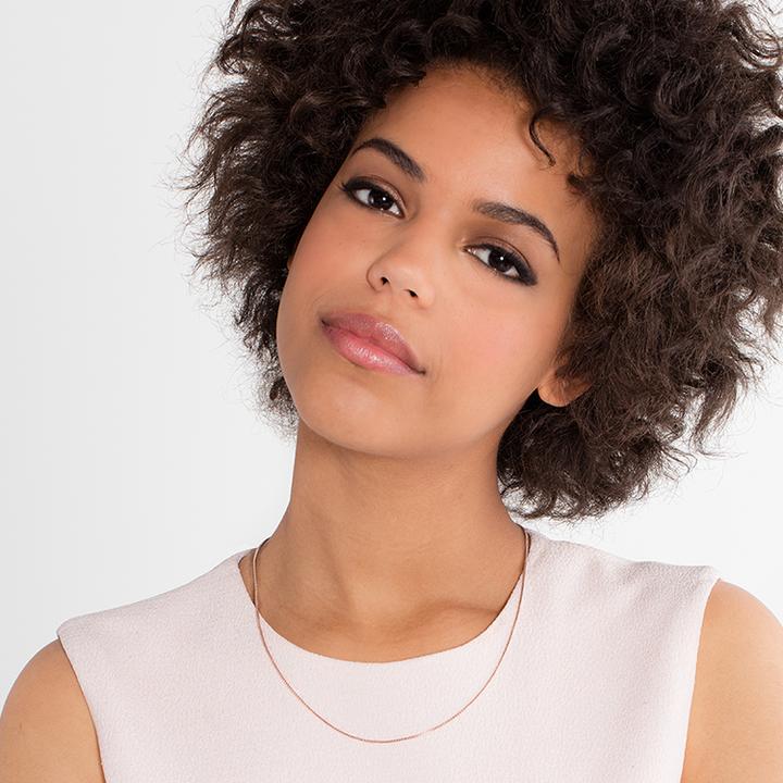 Actual product image Thomas Sabo Venezia chain 925 (750 rose gold plating, 925 sterling silver, 90 cm)