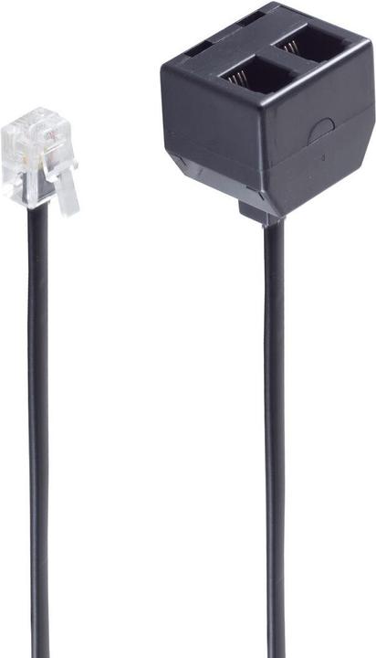 Produktbild Shiverpeaks BASIC-S Y-Adapterkabel für Telefonhörer RJ10 Stecker