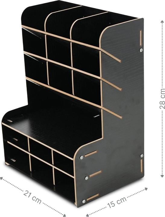Actual product image Hermex Pen box desk organiser Pen storage Pen desk organiser Office desk pen holder