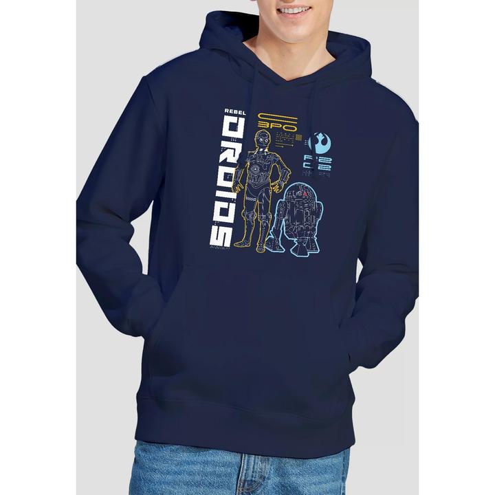 Image du produit Star Wars - Sweat à capuche REBEL DROIDS - Homme (M)