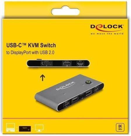 Immagine prodotto Delock Interruttore KVM USB-C