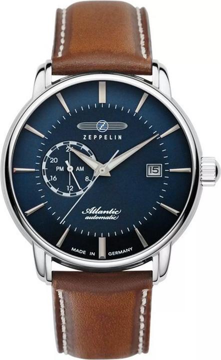 Produktbild Zeppelin Laikrodis Atlantic 8470-3 Automatik Granatowy (Analoguhr, 40 mm)
