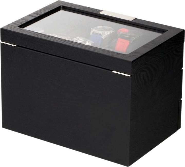 Actual product image Rothenschild Watch box RS-2350-30BL for 30 watches black
