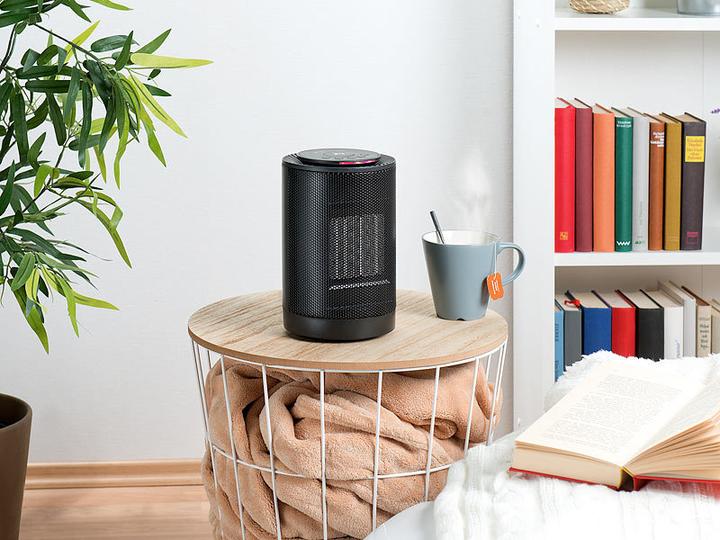 Immagine prodotto Carlo Milano Termoventilatore da tavolo in ceramica digitale con oscillazione (1200 W)