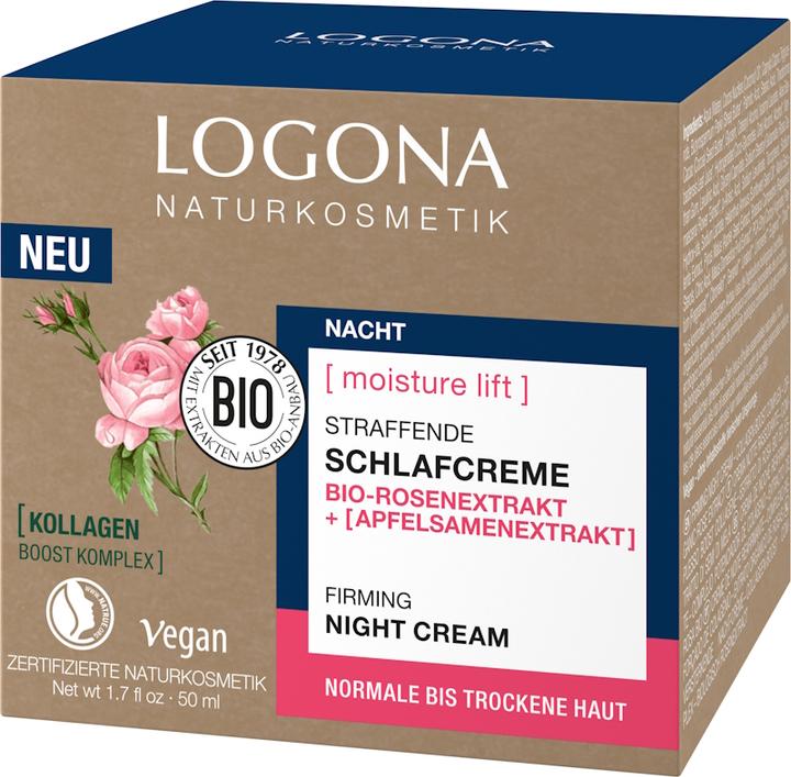 Image du produit Logona Crème Sommeil Fermeté. Hydratation (50 ml, Crème de nuit)