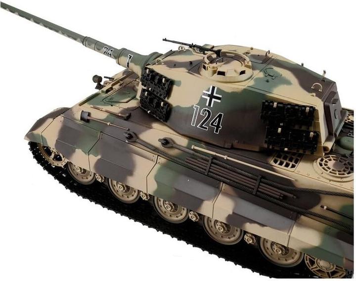 Image du produit Torro Tank Königstiger BB+IR V6.0S chaînes métalliques, 1:16, RTR (RTR Prêt à fonctionner)