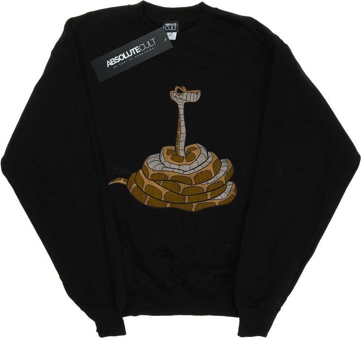 Actual product image Disney Girls The Jungle Book Classic Kaa Sweatshirt (140, 146)