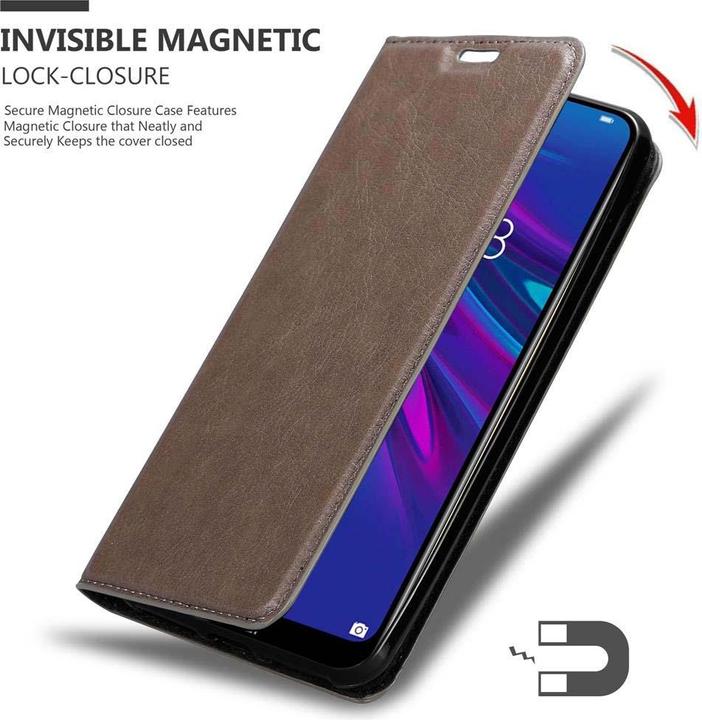 Immagine prodotto Cadorabo Copertina magnetica invisibile del libro (Huawei Y6 (2019))