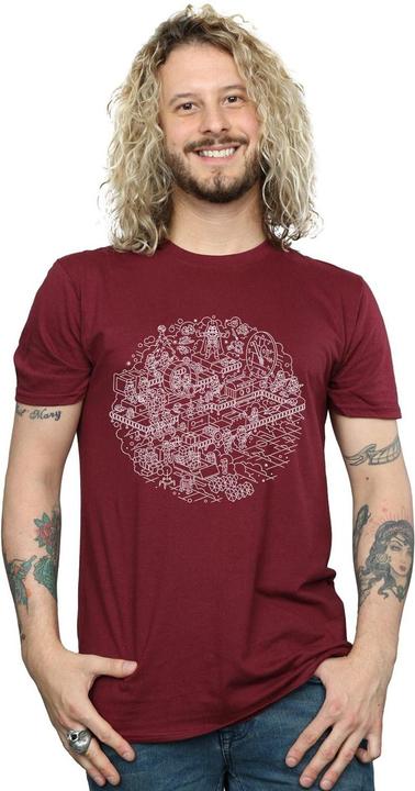 Produktbild Star Wars Christmas Death Star TShirt (XXL)