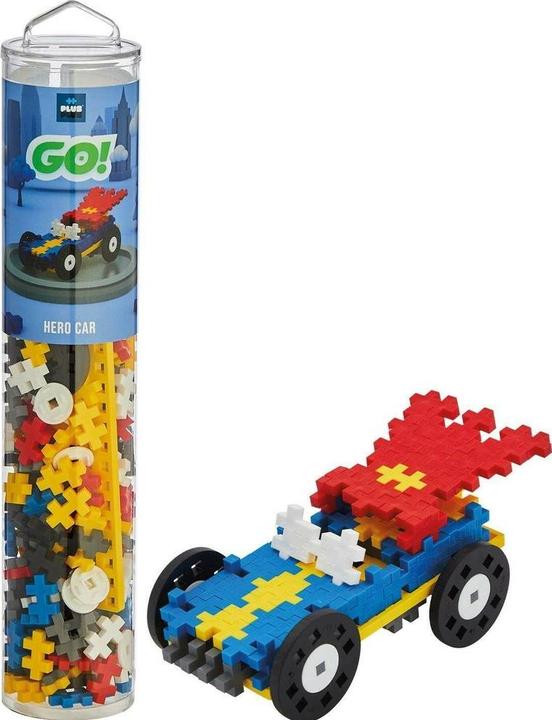 Plus-Plus Kreativ Bausteine Go. Auto Superheld
