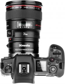Image du produit Commlite Adaptateur Canon EF/EF's à EOS R (Bague de renvoi, Canon RF, Canon R)