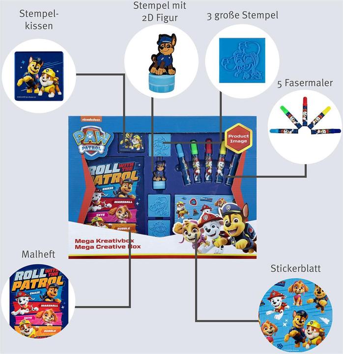 Produktbild Undercover Paw Patrol Mega Creatieve Set