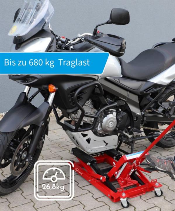 Actual product image Cartrend Motorcycle lifting platform
