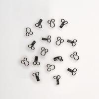 Actual product image Kleiber Hooks + eyelets black 20 pcs