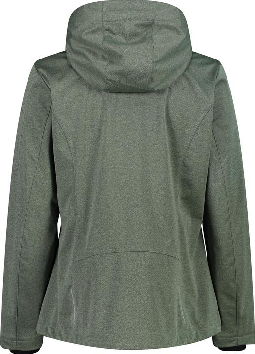 Immagine prodotto CMP Campagnolo Giacca donna Light Melange con cappuccio e zip (40, M)