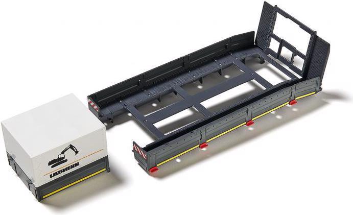 Produktbild Siku Zubehörset Control Tieflader und Zugmaschine, 1:32, 308x158x68 mm, ab 3+