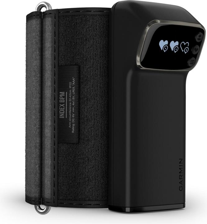 Actual product image Garmin Index BPM smart upper arm blood pressure monitor (Blood pressure monitor upper arm)