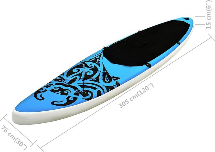 Actual product image VidaXL Stand Up Paddle Board Set (10')