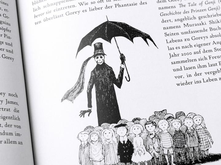 Image du produit Edward Gorey – Grossmeister des Kuriosen (Allemand, Edward Gorey, Walter Moers, Oliver Schmitt, 2024)