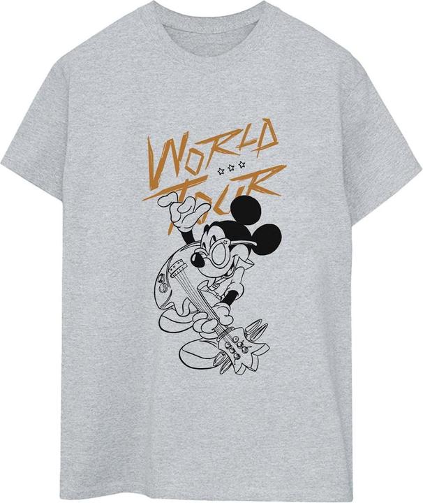 Immagine prodotto Disney Mickey Mouse World Tour Line Maglietta Ampia Donna (M)