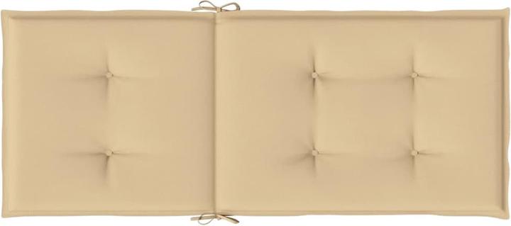 Image du produit VidaXL Coussins de sièges à haut dossier 6 pcs. tissu (120 x 50 x 4 cm)