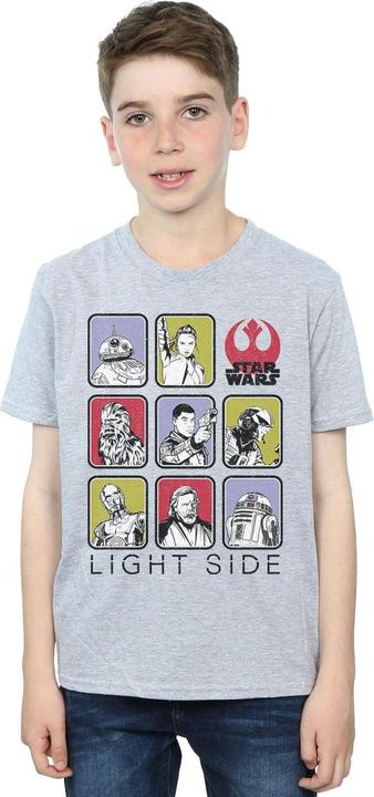 Actual product image Star Wars Boys The Last Jedi Multi Character T-Shirt (128)