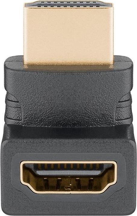 Immagine prodotto Goobay Adattatore angolare HDMI 90°, placcato oro 8K@60HZ (HDMI)