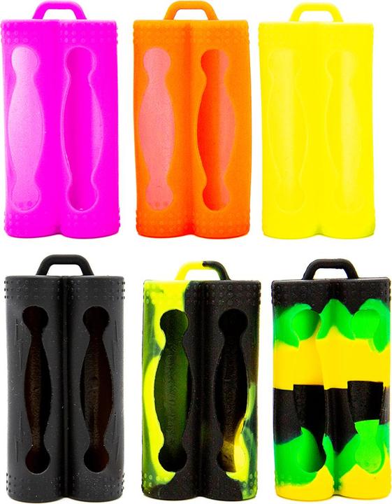 Produktbild BestV Silicone Case for 2 x 18650 Battery Assort (1 x)
