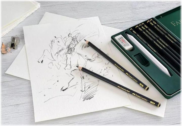 Image du produit Faber-Castell Crayon Graphite Set Graphite (2 mm, B, HB, 11 x)