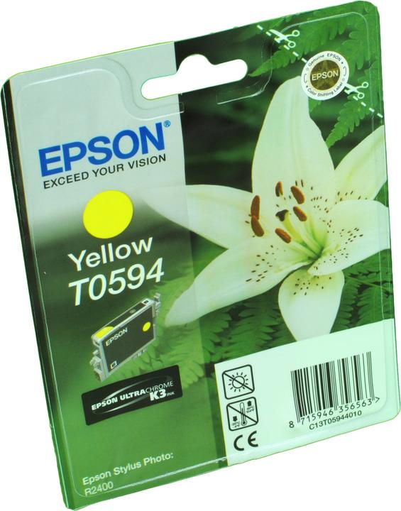 Actual product image Epson T0594 Ultra Chrome K3 (Y)