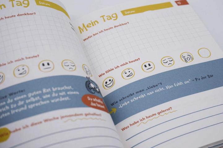 Produktbild Das 6-Minuten-Tagebuch für Kinder (Deutsch, Dominik Spenst, 2021)