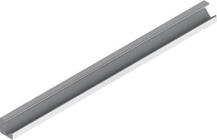 LEDsON ALU-45 - ALUMINIUM PROFILE FOR LED STRIPS - ANGLE PROFILE 45? - ELOXIDATED ALUMINIUM - SILVER - 2 m (200 cm)