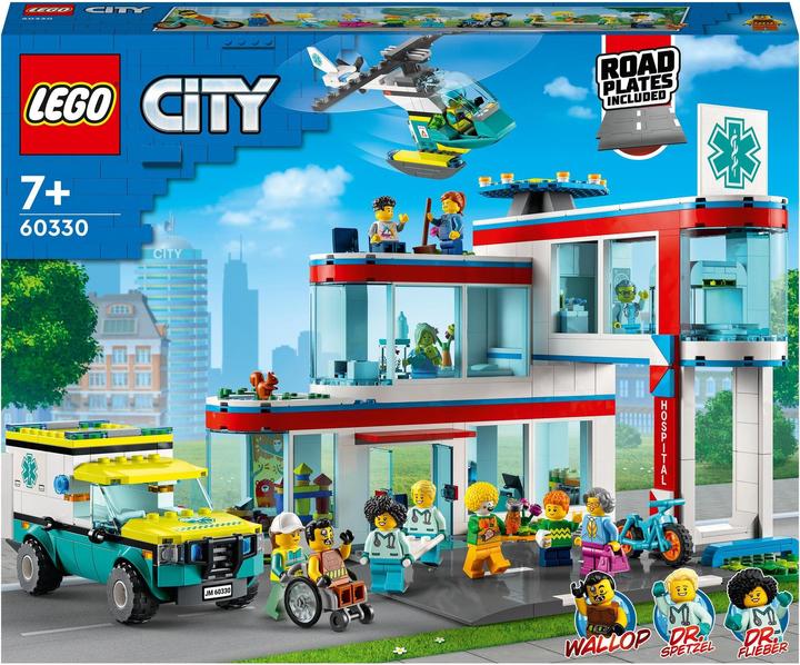 Produktbild LEGO Krankenhaus (60330, LEGO City)