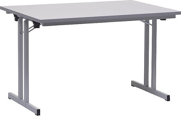 Image du produit kaiserkraft Table pliante, avec plateau extra robuste (140 x 80 x 72 cm)