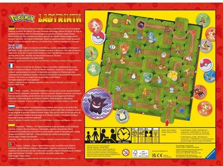Produktbild Ravensburger Pokémon Labyrinth (Deutsch, Französisch, Italienisch)