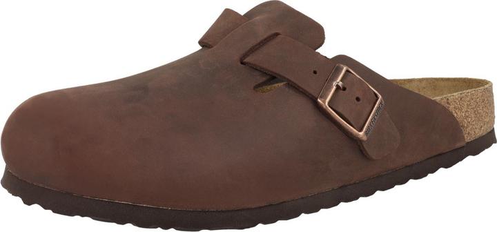 Actual product image Birkenstock Boston SFB oiled natural leather soft footbed normal - 64069 (46)