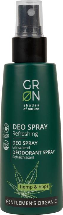 Actual product image GRN GENTLEMEN'S Deo Spray erfrischend Hanf & Hopfen (Spray, 75 ml)
