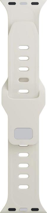 Image du produit 3MK Silicone Watch Strap beżowy/beige dla Apple Watch 38/40/41mm (Silicone, Acier inoxydable)