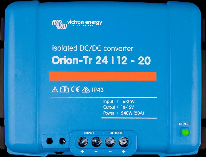 Produktbild Victron Energy Orion-Tr 12/24-15 360W DC-DC Spannungswandler isoliert