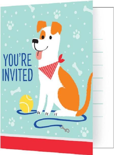 Immagine prodotto Creative Party Inviti di compleanno per cani