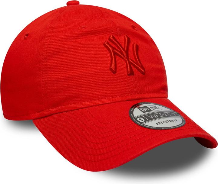 New Era 9Twenty Strapback Cap - New York Yankees Rot (One Size)