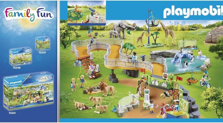 Actual product image Playmobil Lions in the outdoor enclosure (70343, Playmobil Family Fun)