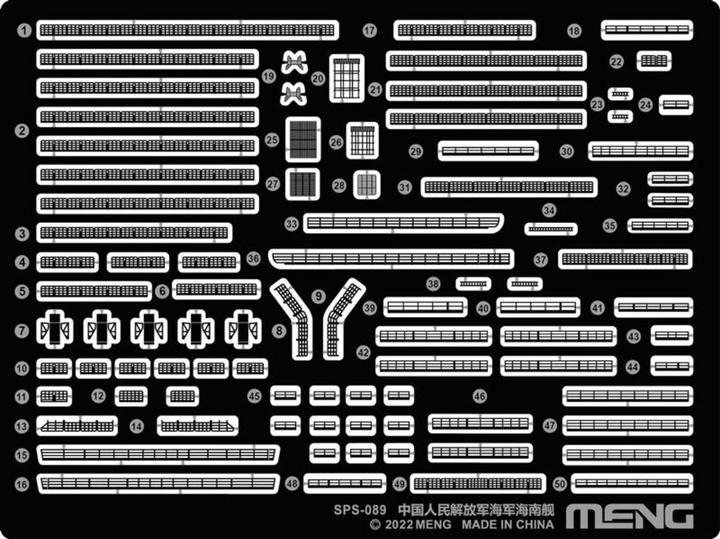 Immagine prodotto Meng-Model Parti in PE della Marina Militare PLA Hainan (per PS-007)